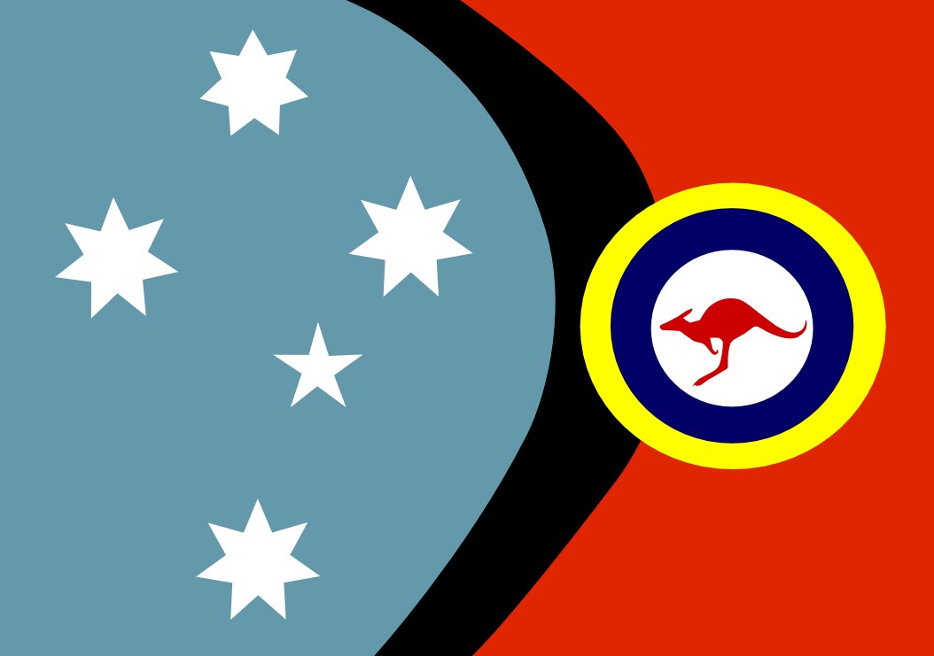 New Australian Air Force Flag Idea by David Sentinella