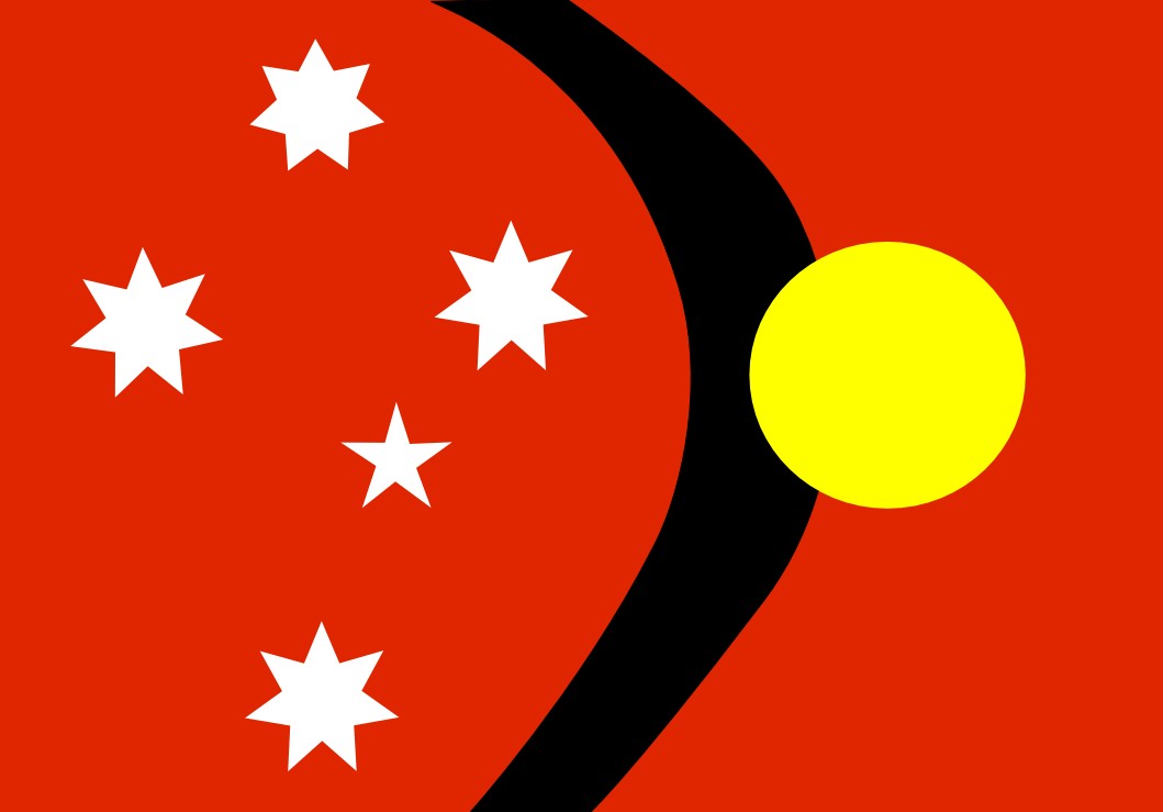 New Australian Merchant Flag by David Sentinella